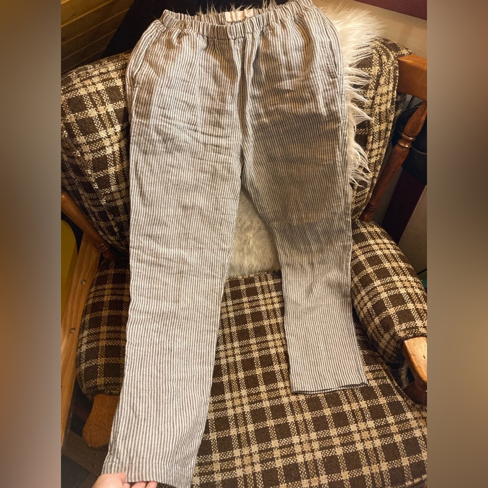sold Natural Stripes Pants - Picture 1 of 4